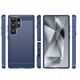 Θήκη σιλικόνης Carbon Case για Samsung Galaxy S25 Ultra - μπλε
