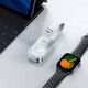 Ασύρματος φορτιστής Acefast E21 5W για Apple Watch - ασημί