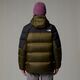 Μπουφάν diablo down hoodie-πράσινο βρύου μαύρο heather-tnf μαύρο-l THE NORTH FACE