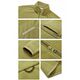 Φλις μπλούζα με τσέπες cyy2441fs066-army green-l NATUREHIKE