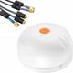 Antena Poynting Poynting Antennas 5G/LTE KFZ/Marine A-MIMO-0004-V1-15-W Wi-Fi weiß SMA (M) 3,5~6dBi GPS/Glonass 2M SMA-M Kabel IP69K