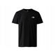 The North Face Simple Dome Tee NF0A87NGJK31 Μαύρο M