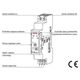 Zamel Przekaźnik czasowy 16A 1NO/NC 230V AC PCM-02