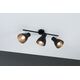 Lampa sufitowa Paulmann Reflektor DAVY max. 3x20W E27 230V czarny metal