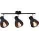 Lampa sufitowa Paulmann Reflektor DAVY max. 3x20W E27 230V czarny metal