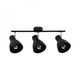 Lampa sufitowa Paulmann Reflektor DAVY max. 3x20W E27 230V czarny metal
