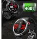 Smartwatch Rubicon RNCF08 Black Czarno-brązowy