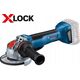 Szlifierka Bosch Bosch X-LOCK cordless angle grinder GWX 18V-10 P Professional solo, 18Volt (blue/black, without battery and charger)