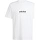 Koszulka męska adidas Essentials Linear Single biała JE9000 M