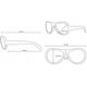 SHADEZ Classic White Junior children's sunglasses 3-7 years SHZ 11