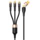 AWEI kabel CL-228 usb-c/lightning/mico   3w2 czarny/black