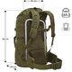 NC3903 PLECAK TAKTYCZNY MAVERICK ZIELONY 65L NILS CAMP