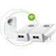 Adapter powerline Devolo devolo Magic 2 WiFi next Multiroom Kit, Powerline (3 adapters)