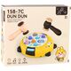 Gra Zręcznościowa Whack- A- Mole Dwa Młotki Kotek Żółto Brązowa LEAN Toys