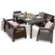Garden table Melody brown 3253924841328
