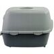 Poop toilet Cathy 56x40x40cm grey/green 8003507986756