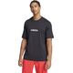 Koszulka męska adidas Essentials Linear Single czarna JE8993 L