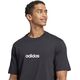 Koszulka męska adidas Essentials Linear Single czarna JE8993 XL