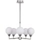 Lampa wisząca Candellux LOGOS LAMPA WISZĄCA SATYNOWY 35-05458 5X25W G9