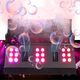 LIGHT4ME FOG DOUBLE BUBBLE profesjonalna wytwornica dymu i baniek efekt LED pilot