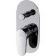 Bateria wannowa Cersanit Inverto podtynkowe chrom (S951-313)