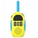 Zestaw 2x Radiotelefon Krótkofalówka Walkie Talkie 3km 16 kanałów KiddoBoo / Żółty