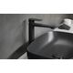 Bateria umywalkowa Cersanit S951-391 BATERIA UM SZTORC WYS LARGA 1 UCHW CZARNA // BC.S951-391