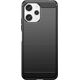 Hurtel Elastyczne etui wzór karbon do Xiaomi Redmi 12 Carbon Case - czarne
