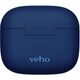 Veho STIX II Pro True Wireless Słuchawki Bezprzewodowy Douszny Połączenia/Muzyka/Sport/Codzienność Bluetooth Niebieski