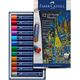 FABER-CASTELL Ölpastellkr. metallic 12er Kartonetui