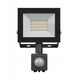 NOCTIS LUX 4 ΦΩΤΙΣΤΙΚΟ 20W NW 230V IP44 116x174x53mm ΜΑΥΡΟ αισθητήρας κίνησης PIR