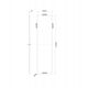 Cersanit (Blaty) Blat LARGA 180 SZARY (S932-022)