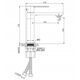 Bateria umywalkowa Cersanit (baterie umywalkowe) Bateria umywalkowa sztorcowa VIRGO chrom (S951-587)