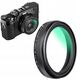 Zestaw 3w1 Filtr UV Nano-X Dekielek Osłona K&F do FujiFilm X100 X100S X100V / SKU:2335