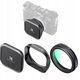 Zestaw 3w1 Filtr UV Nano-X Dekielek Osłona K&F do FujiFilm X100 X100S X100V / SKU:2335