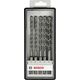 Wiertło Bosch SDS+ 10 6 8mm zestaw (B2607019928)