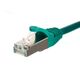 NetRack patchcord RJ45, osłonka zalewana, kat. 5e FTP, 10m zielony (BZPAT10FG)