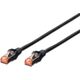 Telegärtner Patchkabel, S/FTP, PiMF, Cat 6A (ISO/IEC), czarny, 15,0 m (L00006A0053)