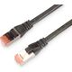 Telegärtner Patchkabel, S/FTP, PiMF, Cat 6A (ISO/IEC), czarny, 15,0 m (L00006A0053)