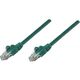 Intellinet Network Solutions Patchcord Cat6, CU, U/UTP, PVC, 0.25m, zielony (738897)