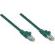 Intellinet Network Solutions Patchcord Cat6, CU, U/UTP, PVC, 0.25m, zielony (738897)