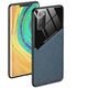 Mocco Lens Leather Back Case for Apple iPhone 12 Blue