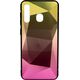 Θήκη Σιλικόνης Mocco Stone Ombre Back Case με Χρώμα Διαβάθμισης για Apple iPhone 11 Pro Max Κίτρινο - Ροζ