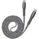 CABLE USB-C TO USB-C 1.2M/GREY PS6105 GR12 RIVACASE