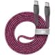 CABLE USB-C TO USB-C 1.2M/RED PS6105 RD12 RIVACASE