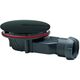 Wirquin odpływ brodzikowy Slim+ fi 90 mm, czarny mat 30724079