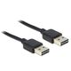 DeLOCK 85556 kabel USB USB 2.0 2 m USB A Czarny