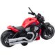 Motocykl Zabawkowy Na Baterie Napęd Światła Dźwięki Czerwony