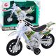 Motor Crossowy Off-Road Napęd Światła Dźwięki Biały