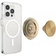 Uchwyt i podstawka do telefonu           Popsockets Round Radial Gold Aluminum MagSafe złoty 807259